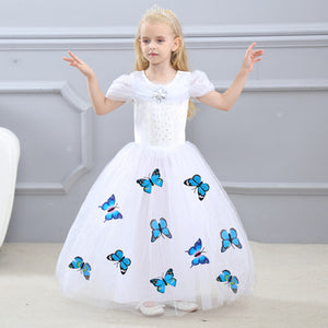 Girls frozen summer dress costumes