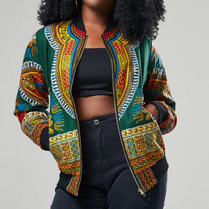 Women's African Print Jacket