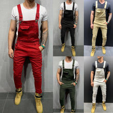 Laden Sie das Bild in den Galerie-Viewer, Herren Latzhose, dungarees for men
