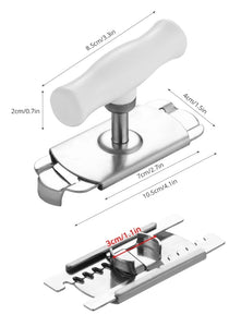 Verstellbarer Gläseröffner multifunktional, Deckelöffner